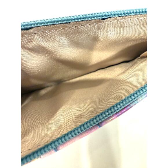 Brahmin Credit Card Holder Iridescent Prism Ombre multicolor finish Excellent - Picture 5 of 5